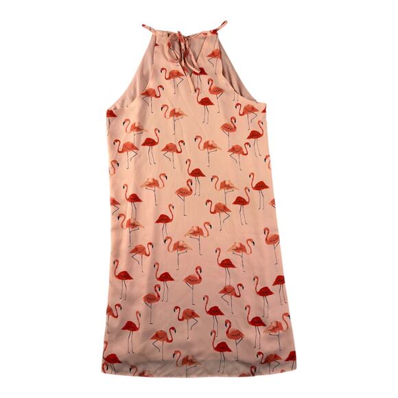 Finn and Grace Pink‎ Flamingo Dress Women’s Small
Tie Closure - Picture 1 of 7